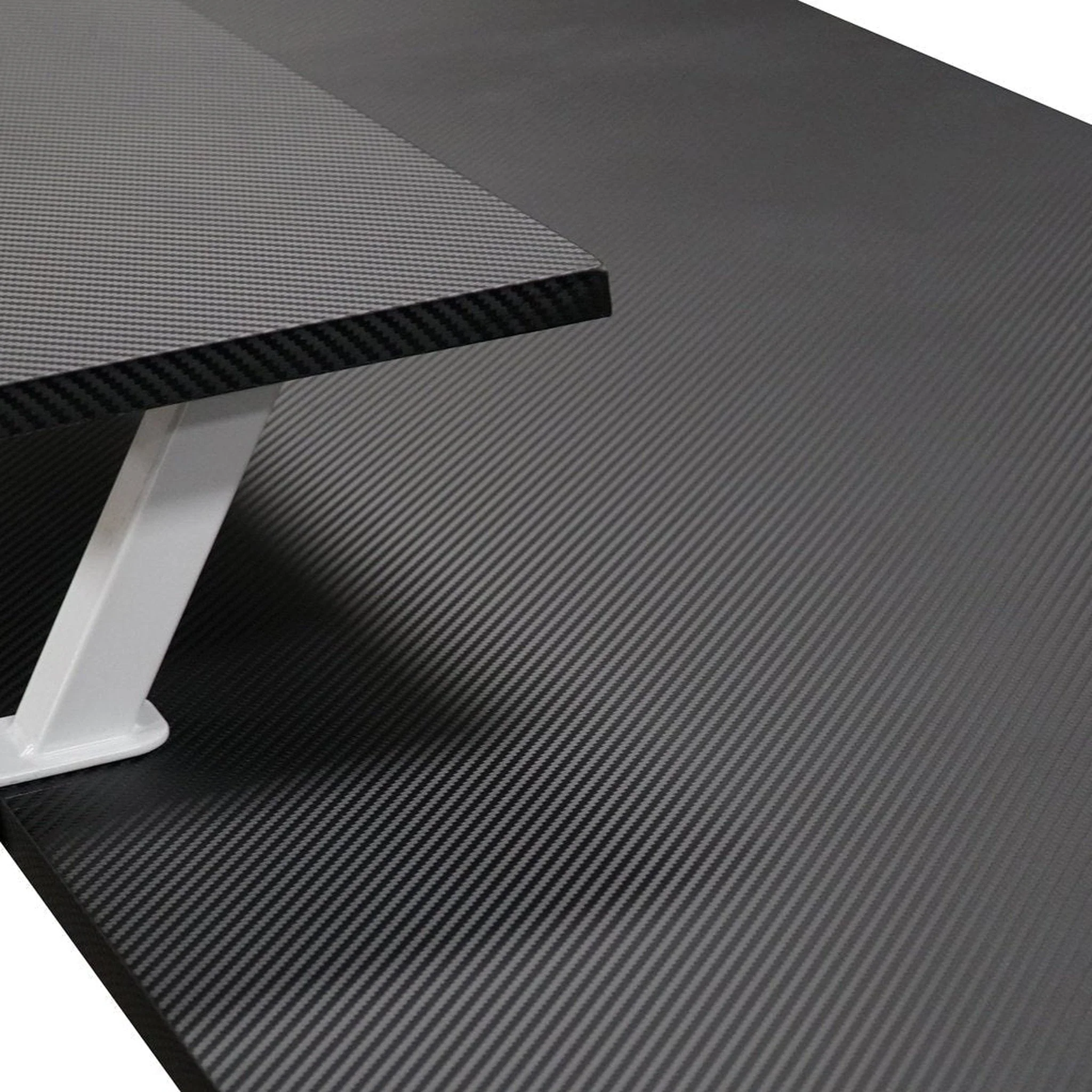 Techni Sport Warrior L-Shaped Gaming Desk, White by Level Up Desks - Image 11