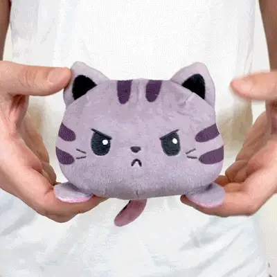 TeeTurtle Reversible Unicorn: White/Black (Mini) - Image 2