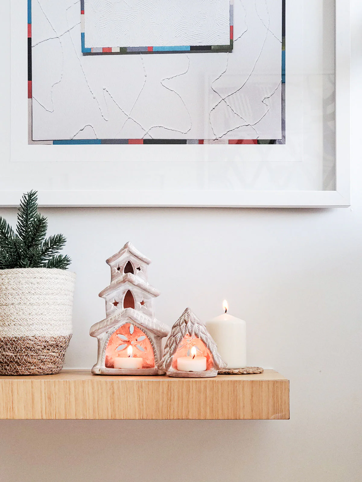 Terracotta Tea Light Candle Holder - House by KORISSA - Image 5