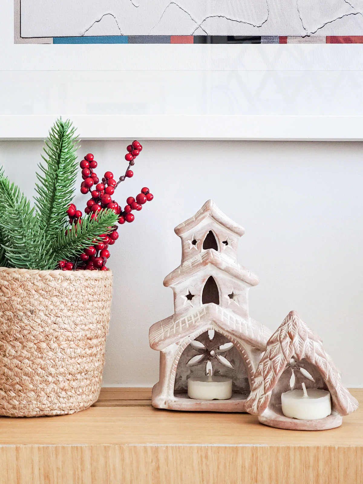 Terracotta Tea Light Candle Holder - House by KORISSA - Image 6