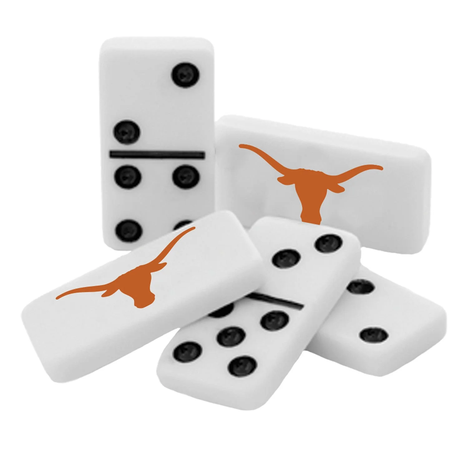 Texas Longhorns Dominoes by MasterPieces Puzzle Company INC - Image 2