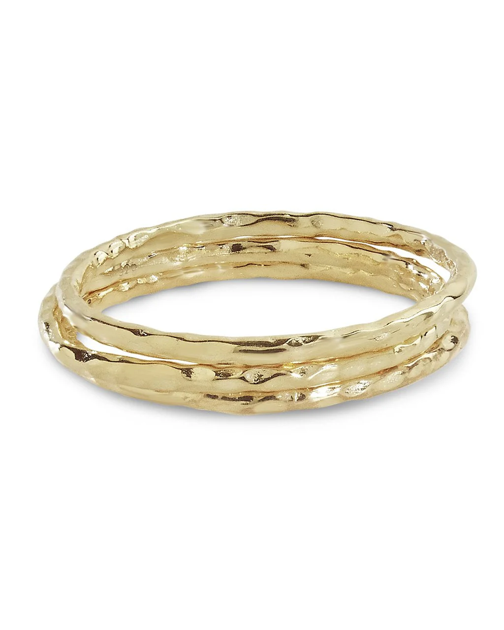 Textured Triple Band Ring Set by Sterling Forever - Image 12