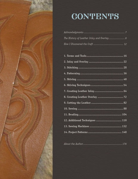 The Art of Leather Inlay and Overlay by Schiffer Publishing - Image 2