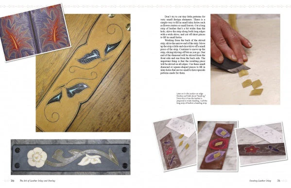 The Art of Leather Inlay and Overlay by Schiffer Publishing - Image 5