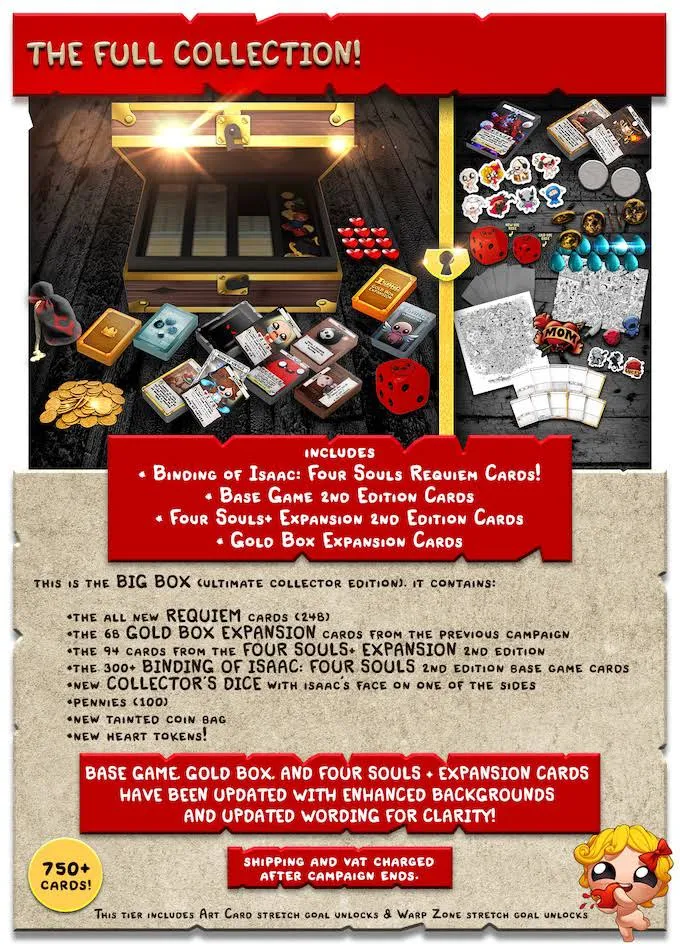 The Binding of Isaac: Four Souls Requiem - Ultimate Collector's Box (Kickstarter Edition) - Image 2