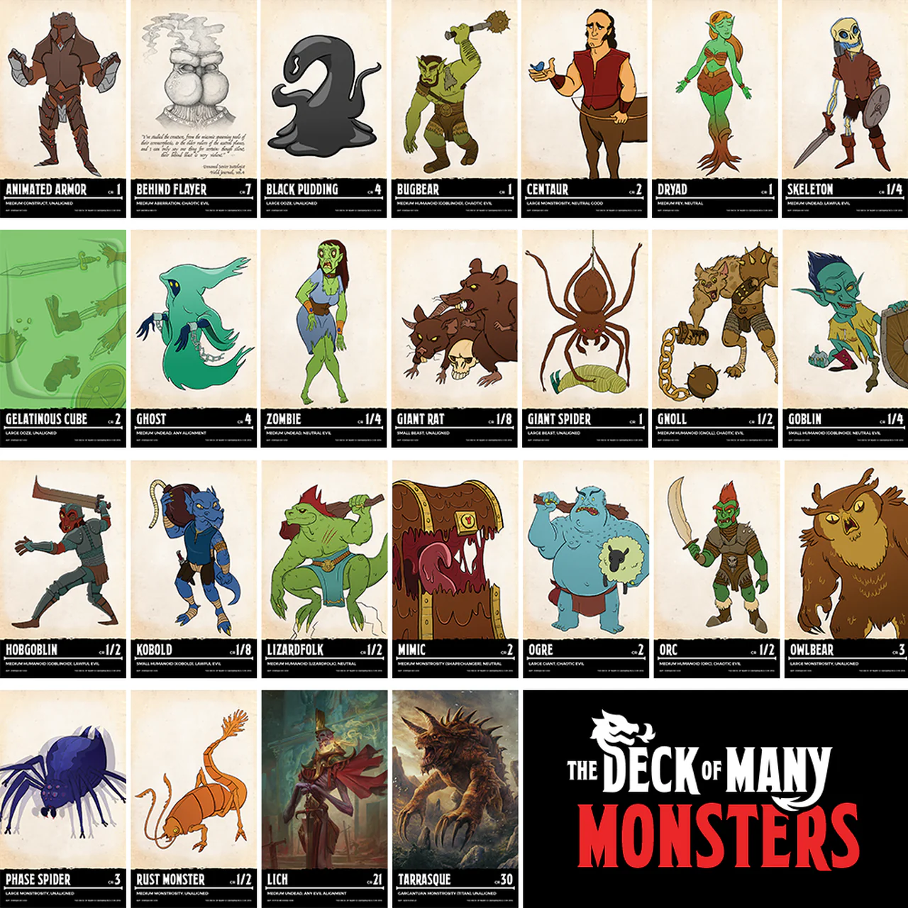 The Deck of Many: Monsters 1 - Image 2