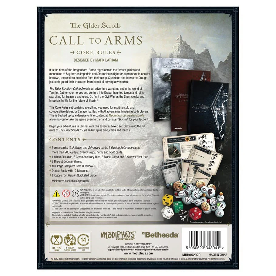The Elder Scrolls: Call to Arms - Core Rules Box Set - Image 2