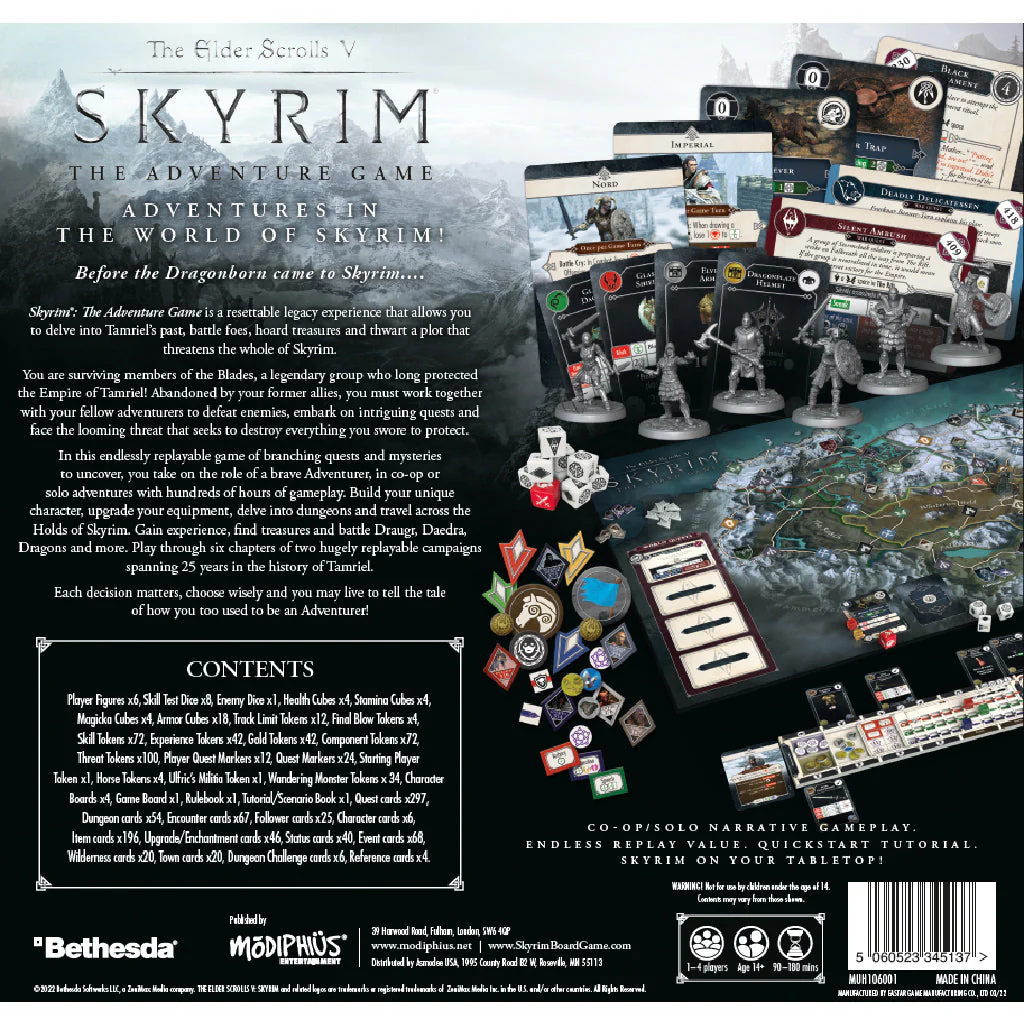 The Elder Scrolls: Skyrim - Adventure Board Game - Image 2