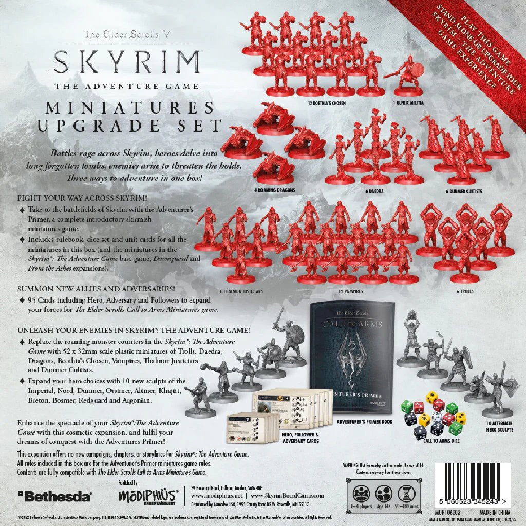 The Elder Scrolls: Skyrim - Adventure Board Game Miniatures Upgrade Set - Image 2