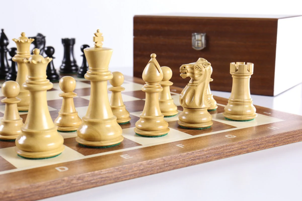 The Grandmaster Chess Set Combo with Storage by Chess House - Image 2