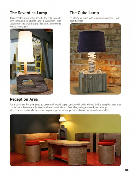 The Great Book of Cardboard Furniture by Schiffer Publishing - Image 4