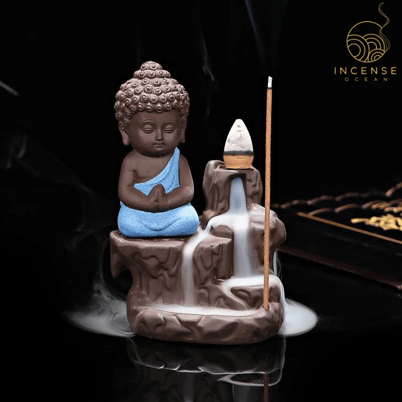 The Little Monk Incense Burner by incenseocean - Image 2