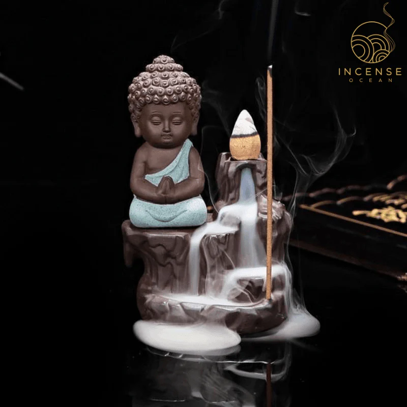 The Little Monk Incense Burner by incenseocean - Image 3