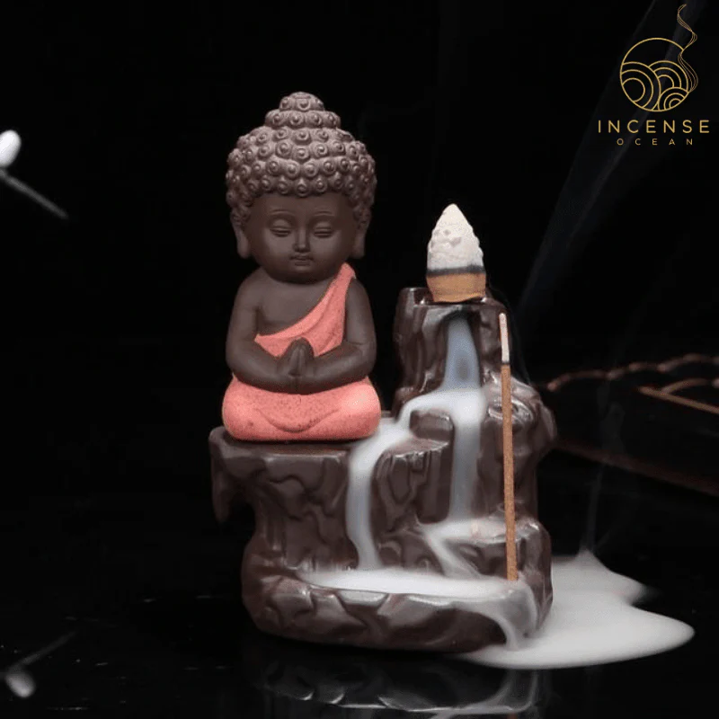 The Little Monk Incense Burner by incenseocean - Image 4