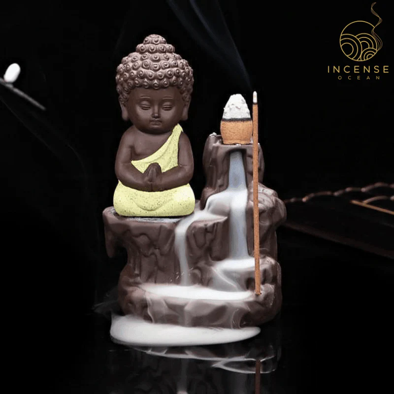 The Little Monk Incense Burner by incenseocean - Image 5