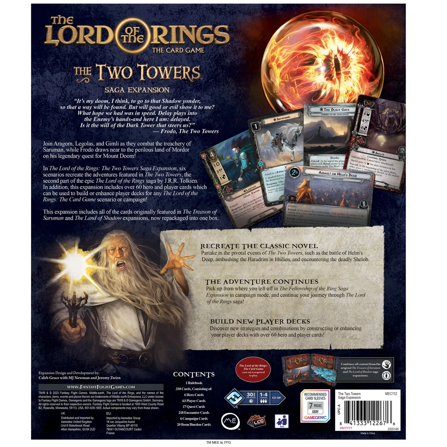 The Lord of the Rings LCG: The Two Towers SAGA Expansion - Image 2