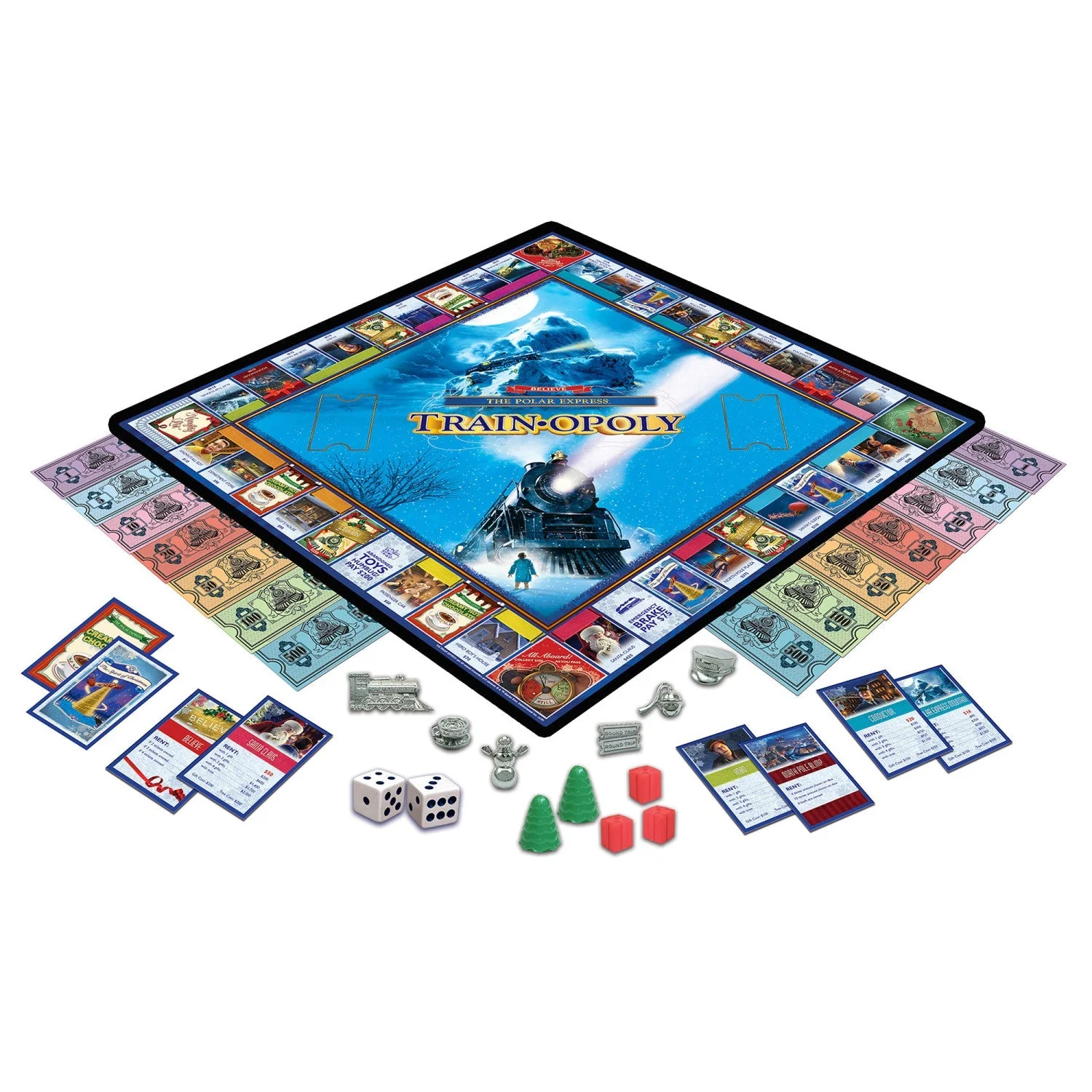 The Polar Express Opoly by MasterPieces Puzzle Company INC - Image 2