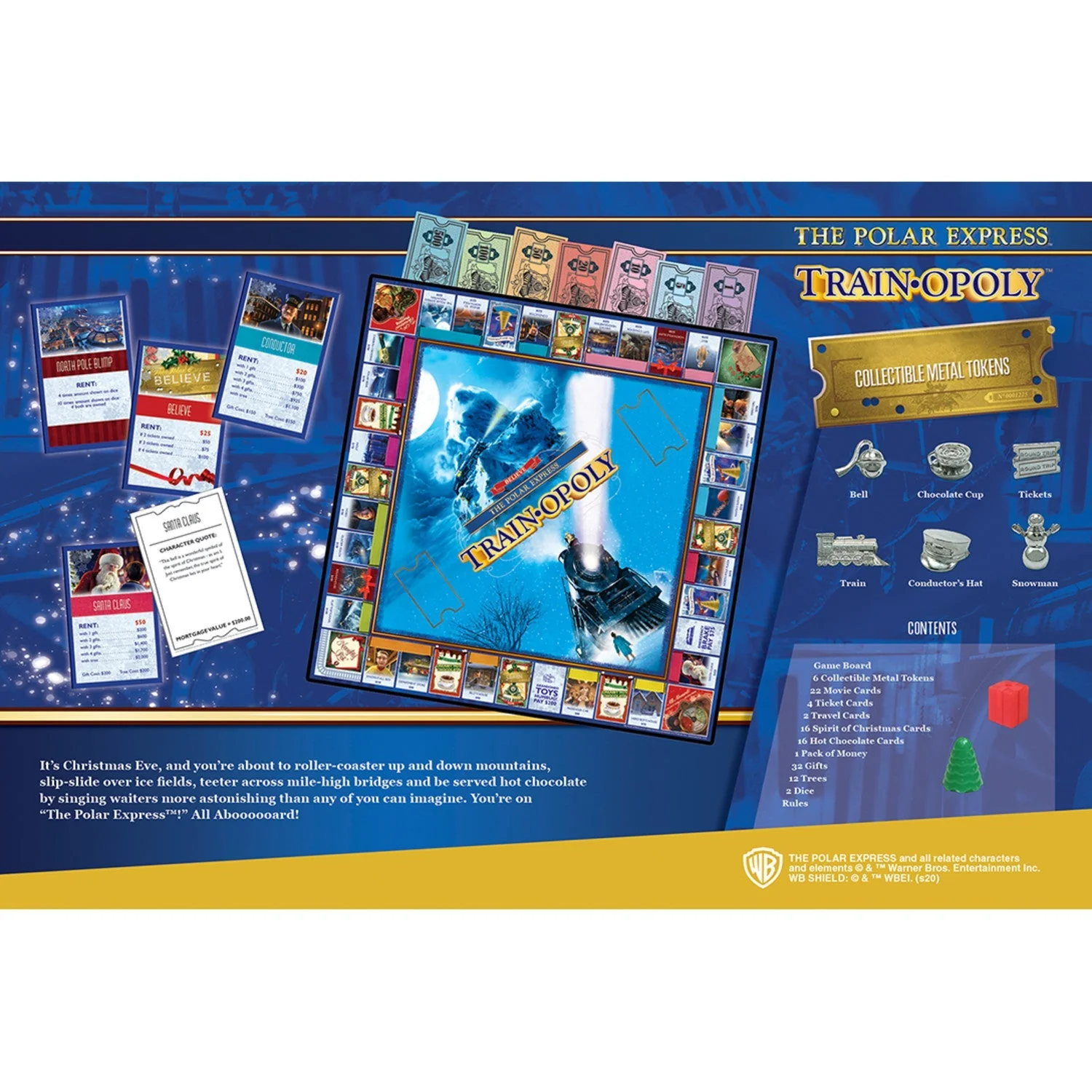 The Polar Express Opoly by MasterPieces Puzzle Company INC - Image 3