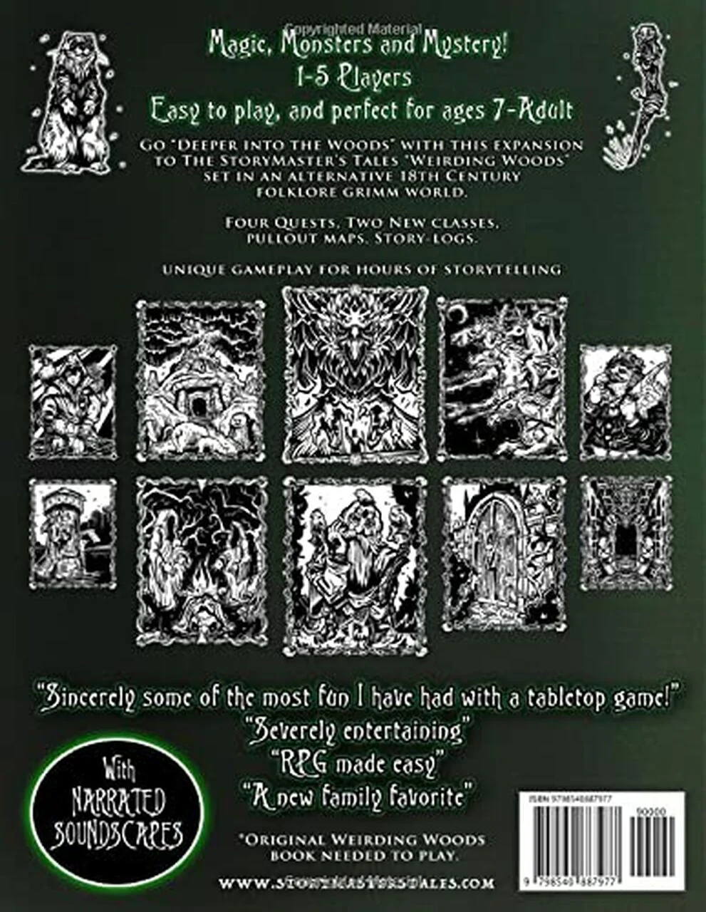 The Storymaster's Tales: Deeper into the Woods - A Weirdling Woods Expansion RPG - Image 2