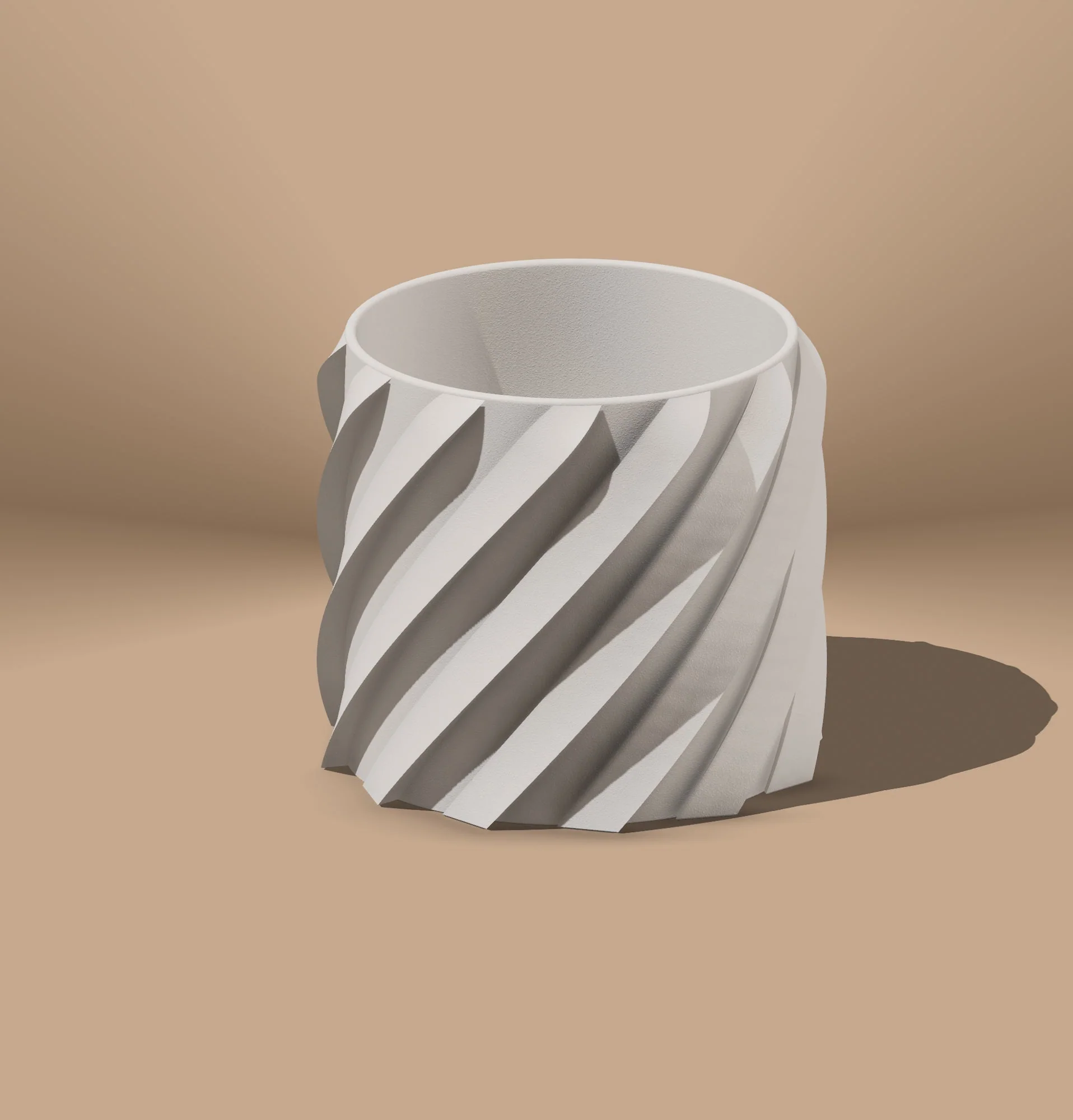 Thicc Spiral Plant Pot by Rosebud HomeGoods - Image 3