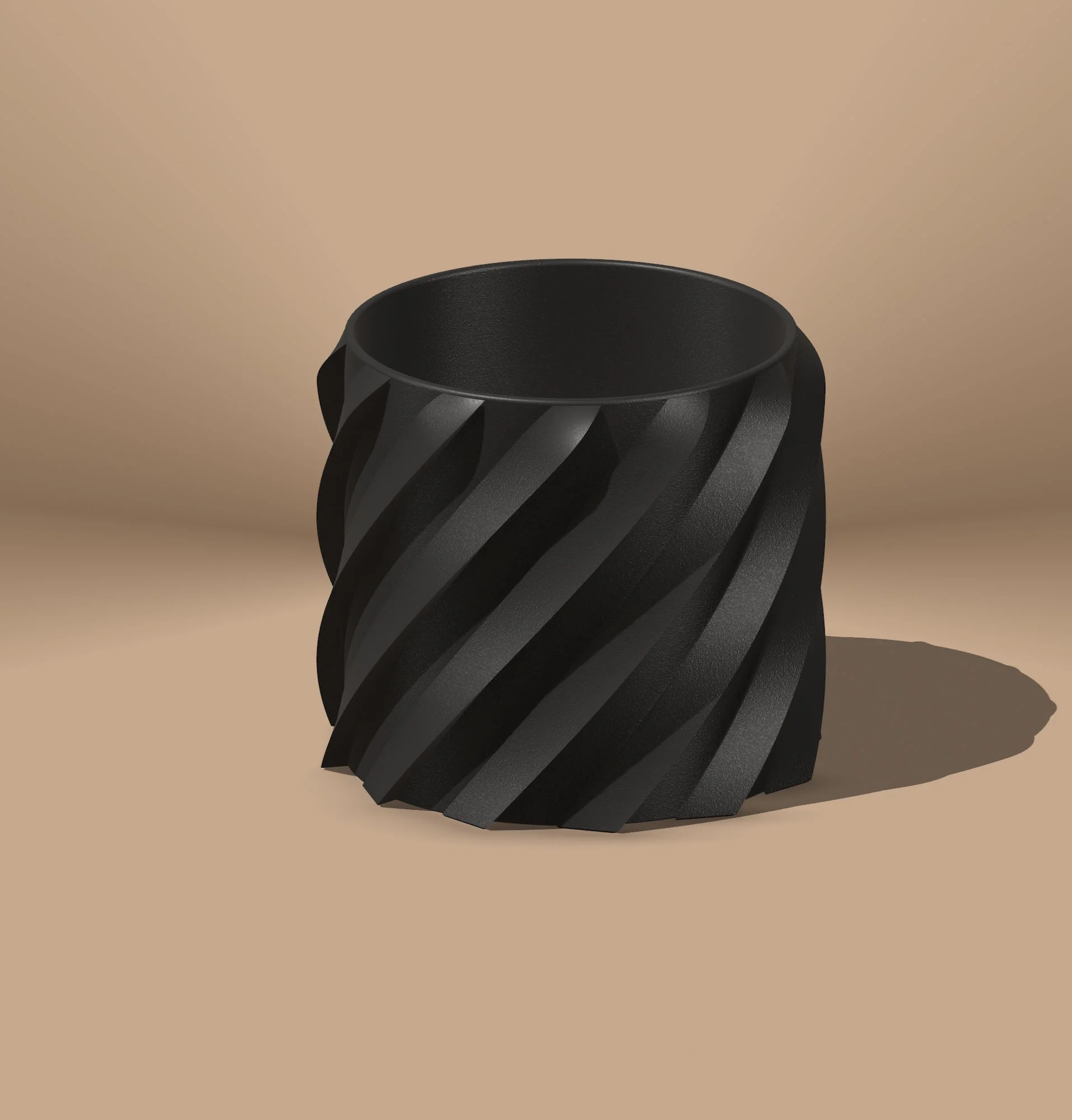 Thicc Spiral Plant Pot by Rosebud HomeGoods - Image 4