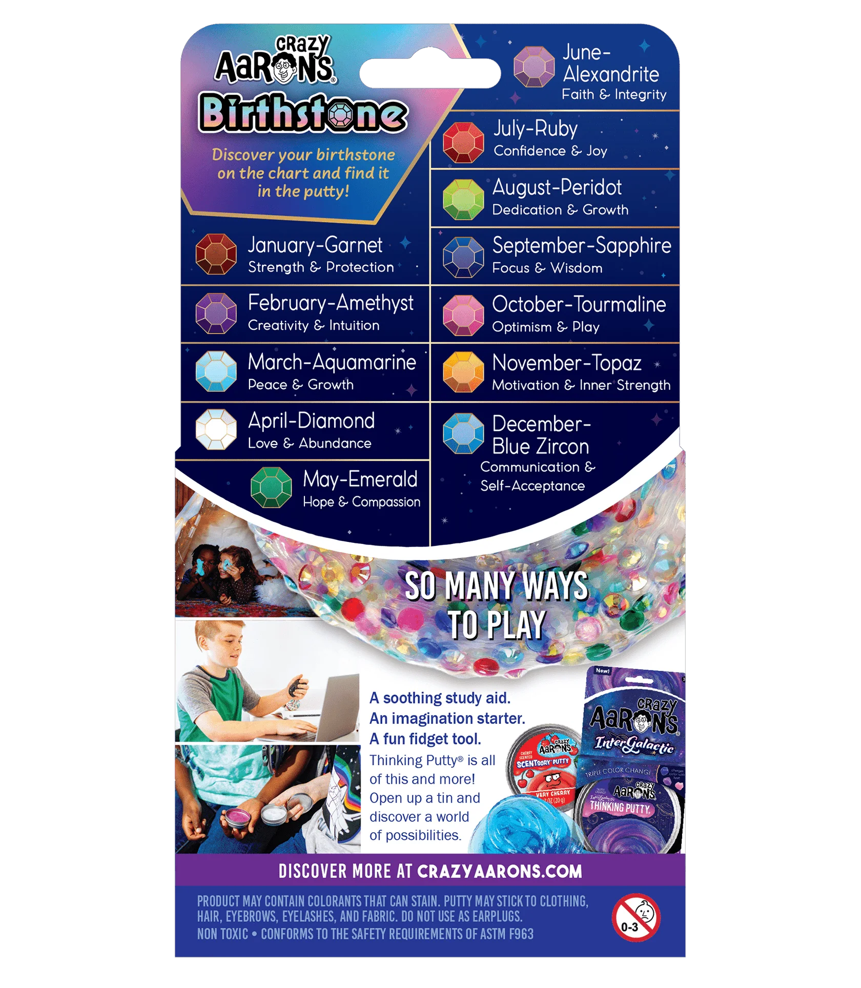 Thinking Putty: Birthstone - Image 4