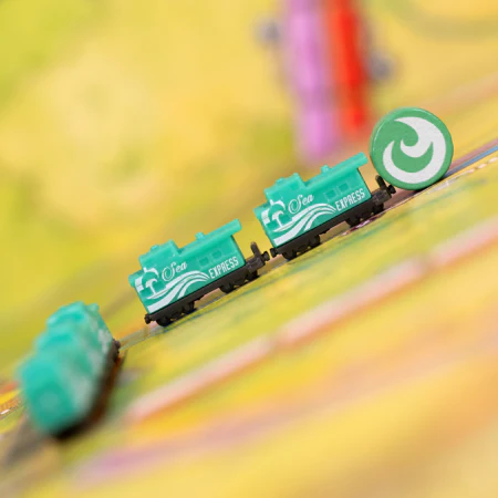 Ticket to Ride: 20th Anniversary Deluxe Train Set - Green Caboose - Image 2