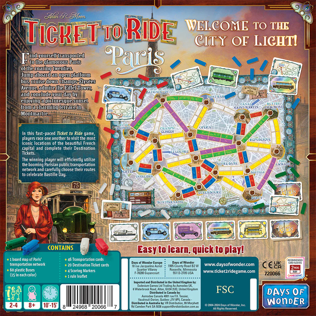 Ticket to Ride: Paris - Image 2
