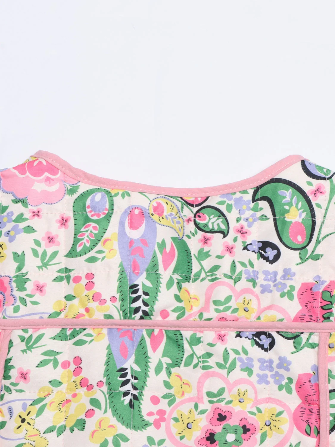 Tied Printed Long Sleeve Jacket - Image 9