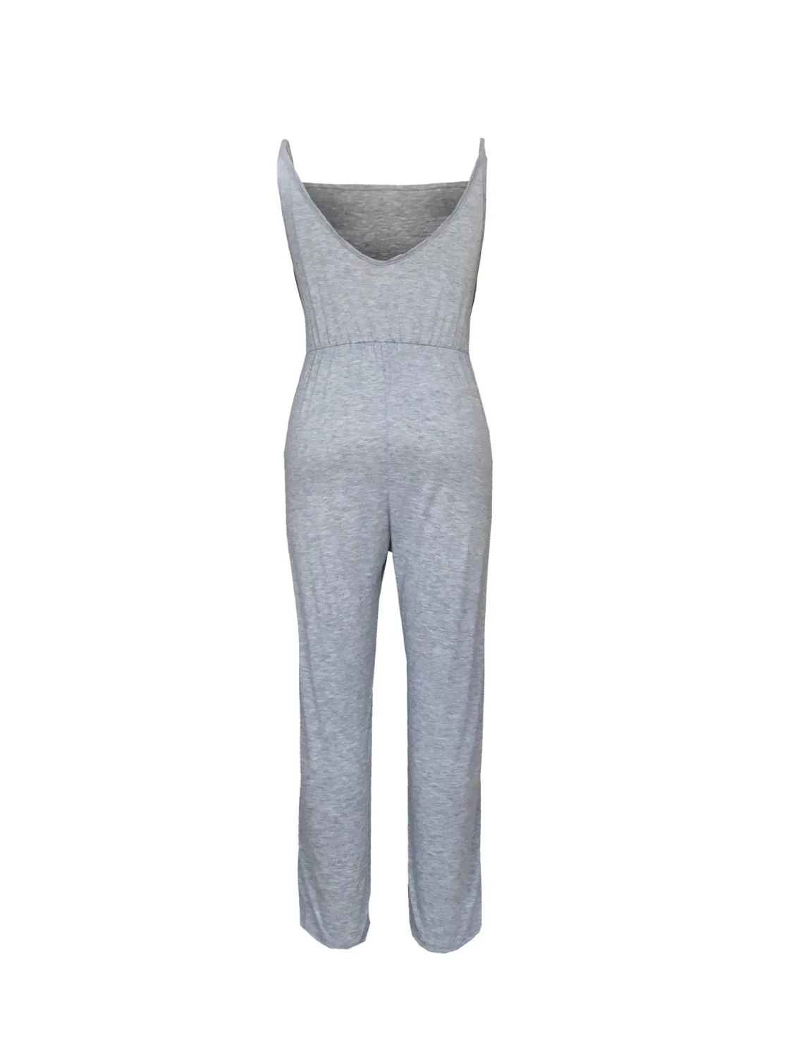 Tied Spaghetti Strap Square Neck Jumpsuit - Image 2