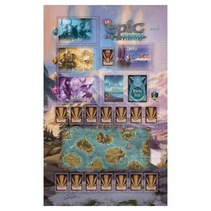 Tiny Epic Vikings: Gaming Mat - Image 2