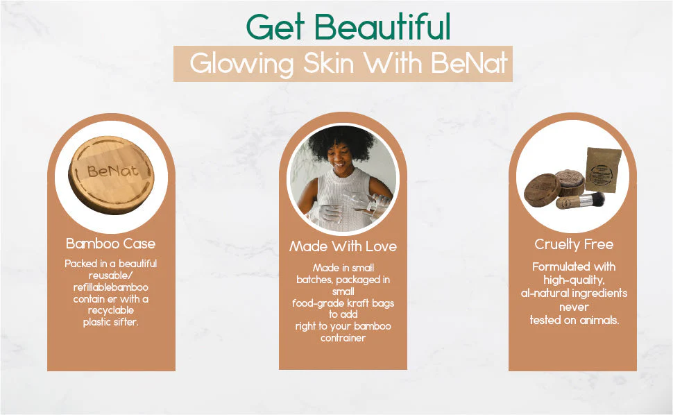 Translucent Loose Powder by BeNat - Image 4