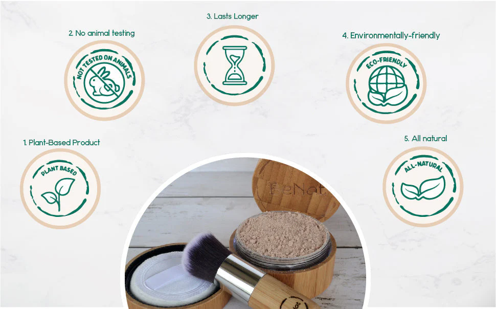 Translucent Loose Powder by BeNat - Image 5