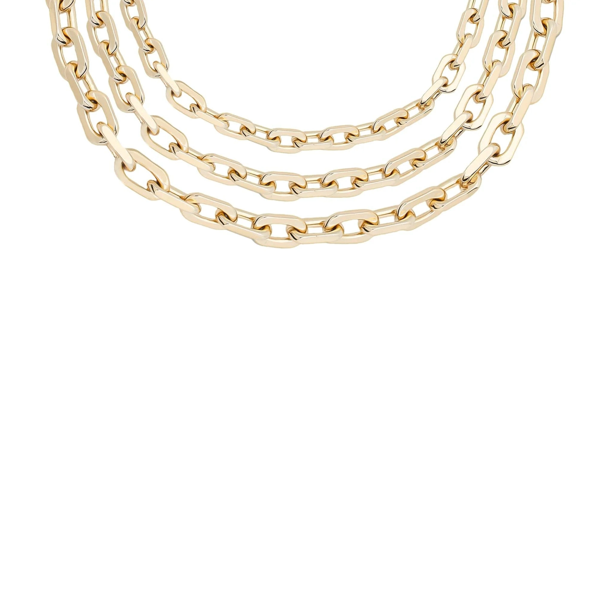 Triple Layer Lennon Necklace by eklexic jewelry - Image 3