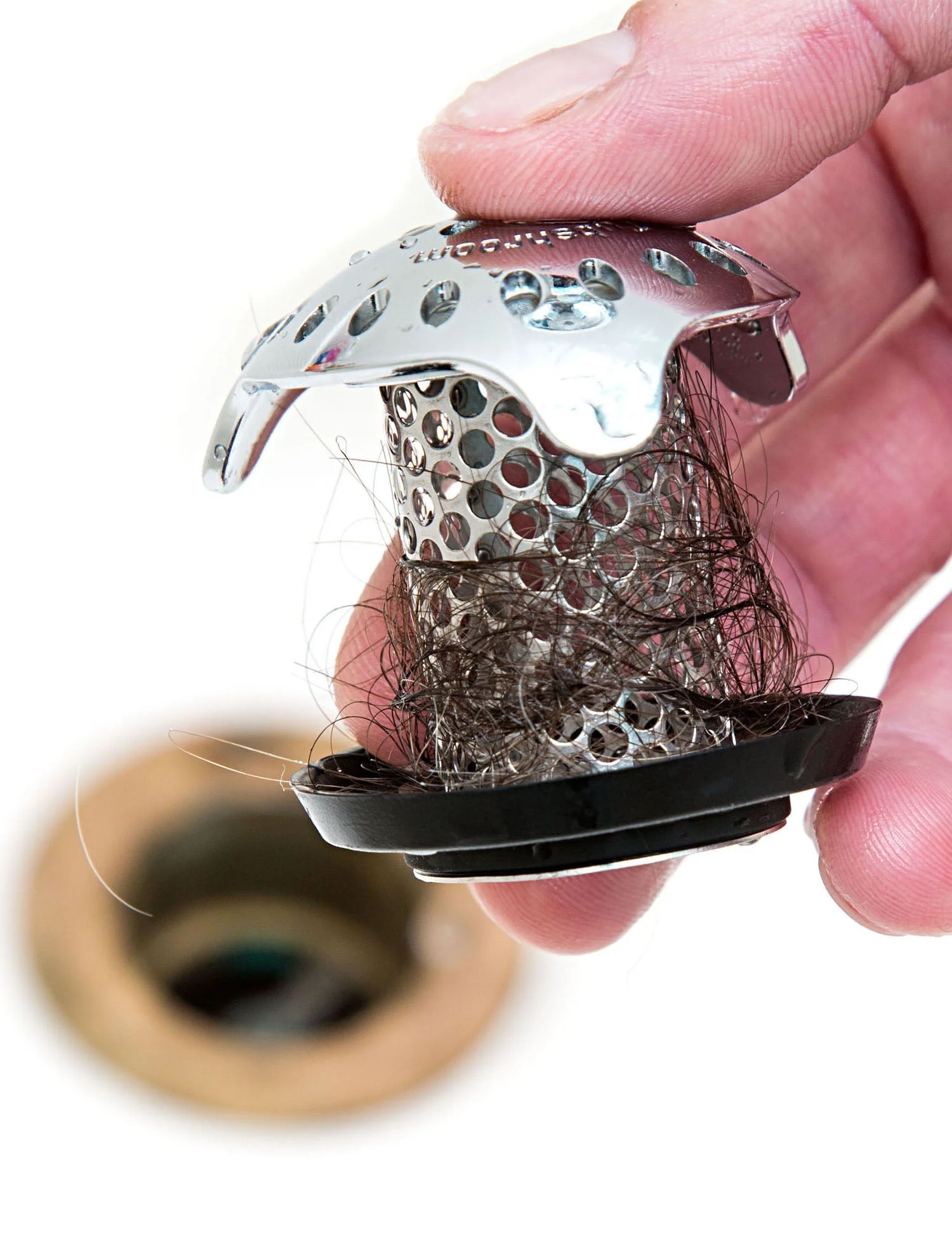 TubShroom Ultra (Stainless) Hair Catcher to Prevent Clogged Tub Drains by TubShroom.com - Image 2