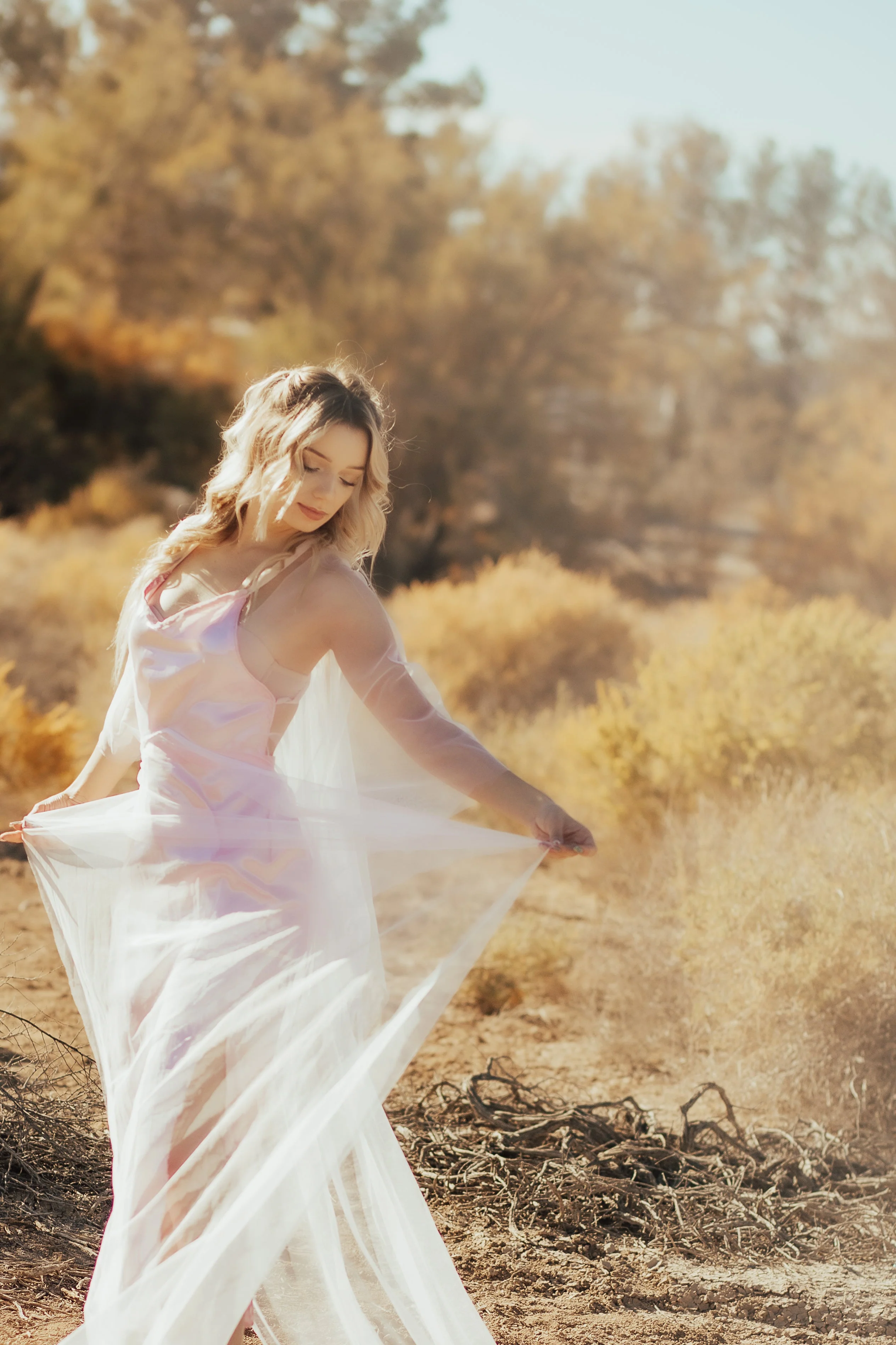 Tulle and  chiffon dream touch dress by AkitaArigatosonFashion - Image 2