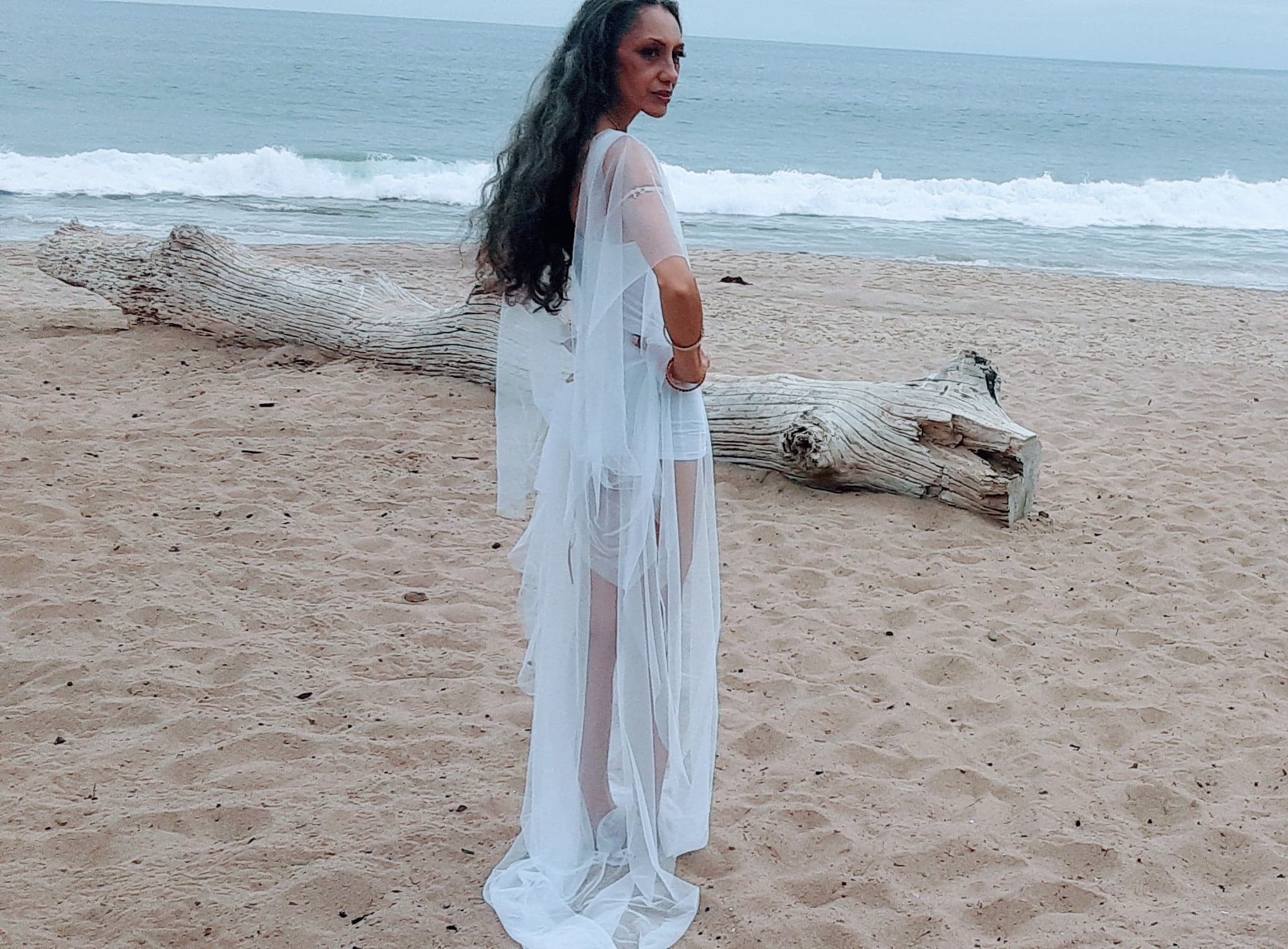 Tulle and  chiffon dream touch dress by AkitaArigatosonFashion - Image 5