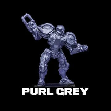 Turbo Dork: Metallic Acrylic Paint - Purl Grey - Image 2