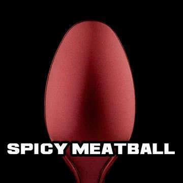 Turbo Dork: Metallic Acrylic Paint - Spicy Meatball - Image 3