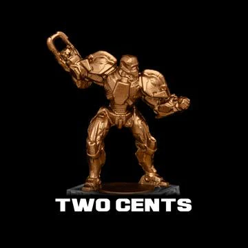 Turbo Dork: Metallic Acrylic Paint - Two Cents - Image 2