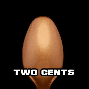 Turbo Dork: Metallic Acrylic Paint - Two Cents - Image 3