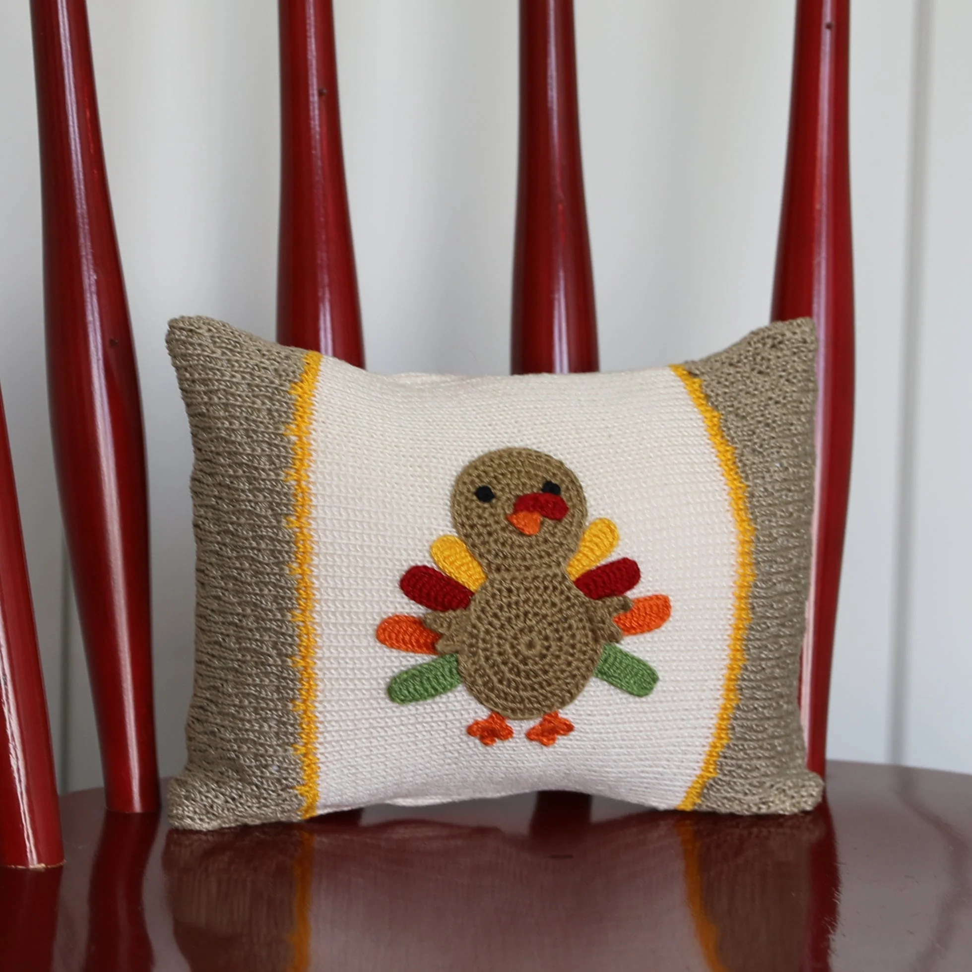 Turkey Mini Pillow by Melange Collection - Image 2