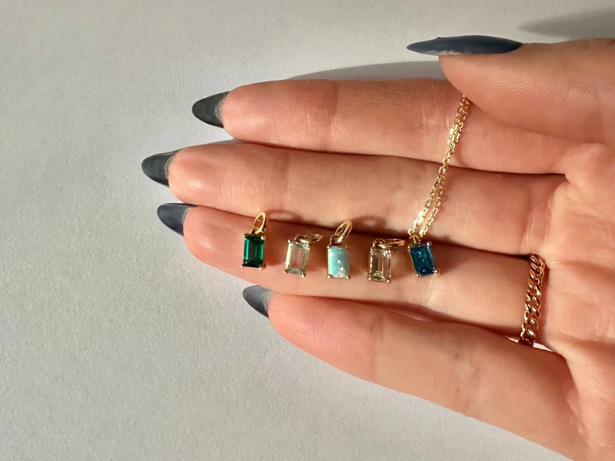 Turquoise Necklace Charm by Little Sky Stone - Image 11