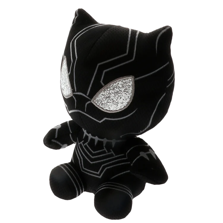Ty Marvel Beanie Babies: Black Panther (Small) - Image 2
