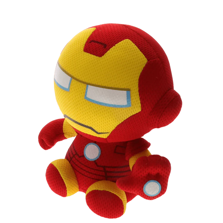 Ty Marvel Beanie Babies: Iron Man (Small) - Image 2