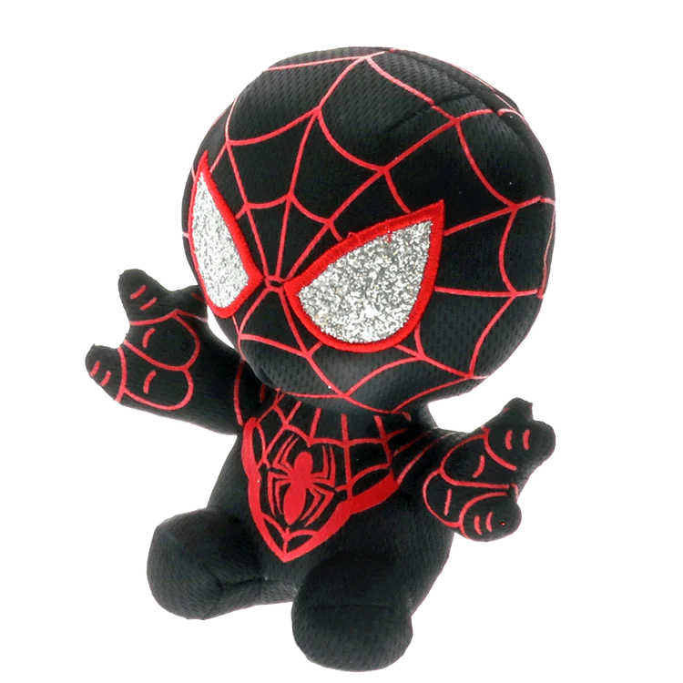 Ty Marvel Beanie Babies: Spiderman Miles Morales (Small) - Image 2