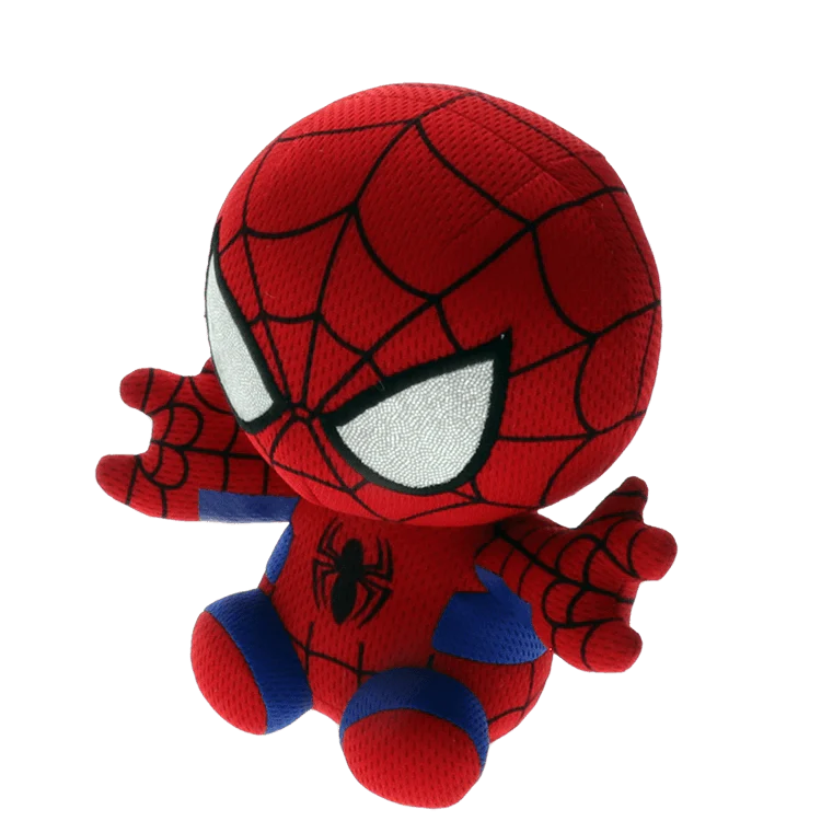 Ty Marvel Beanie Babies: Spiderman (Small) - Image 2