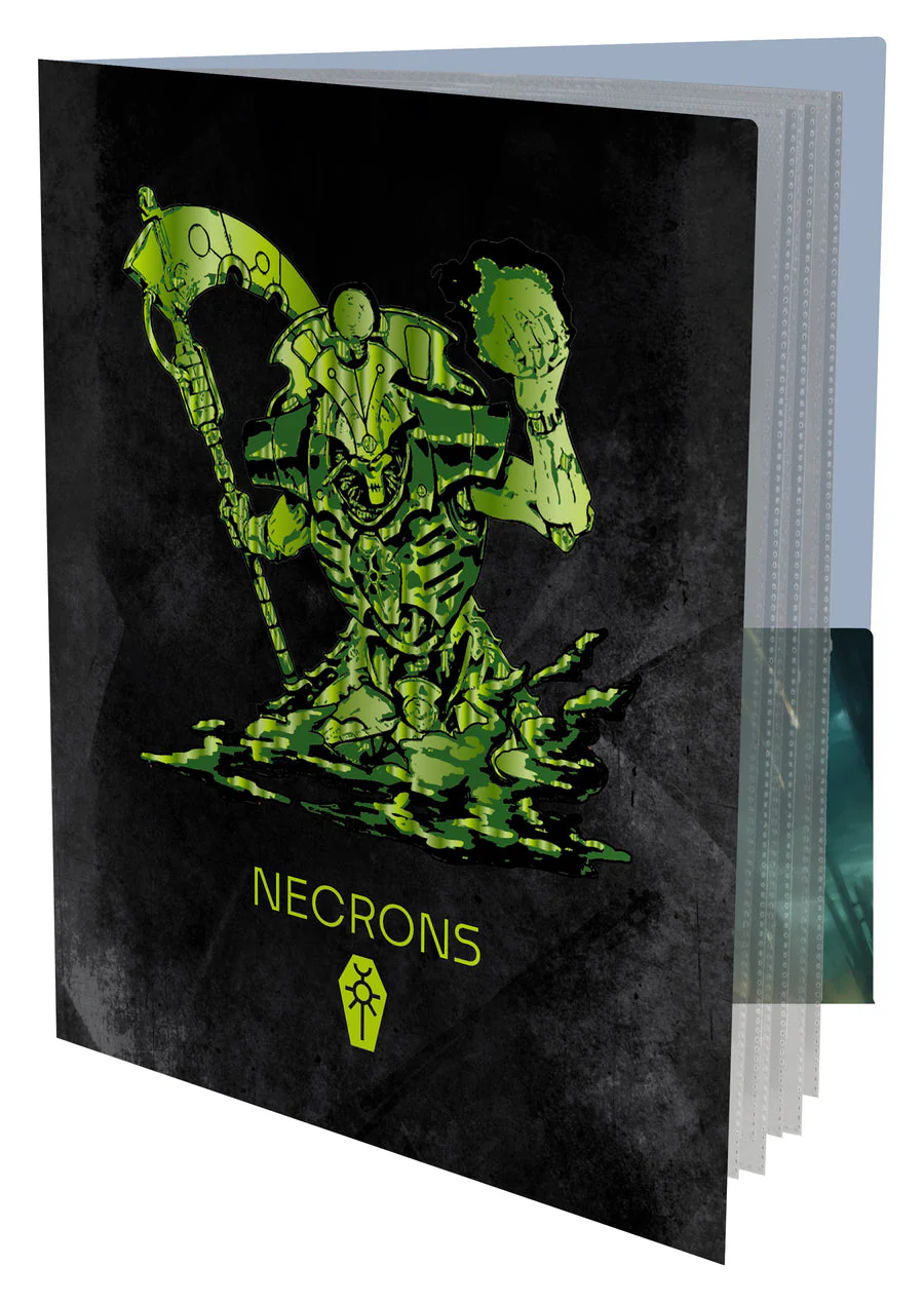 Ultra PRO: Datasheet and Index Card Folio - Warhammer 40,000 - Necrons - Image 3