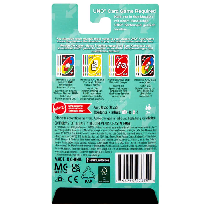 UNO: Add-On Packs! - Reverse Pack - Image 2