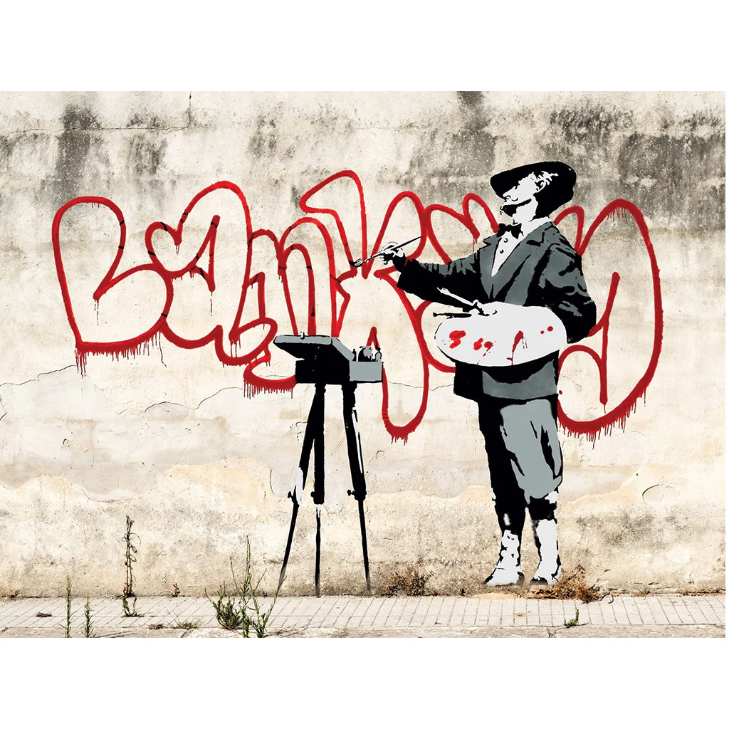 Urban Art Graffiti - Banksy Graffiti Painter/Velasquez - Image 2